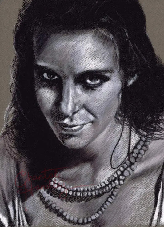 ChantalLauraHandley ORIGINAL ARTWORK Stranglers of Bombay - Original Pastel Artwork