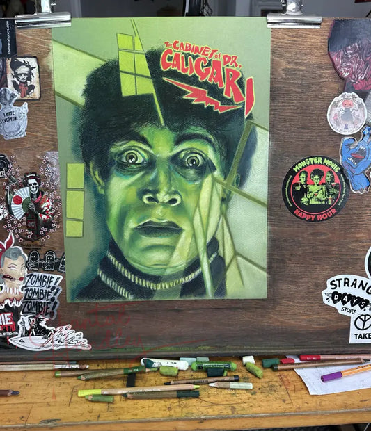 ChantalLauraHandley ORIGINAL ARTWORK The Cabinet of Dr. Caligari