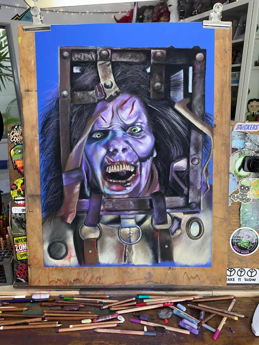 ChantalLauraHandley ORIGINAL ARTWORK The Jackal - 13 Ghosts