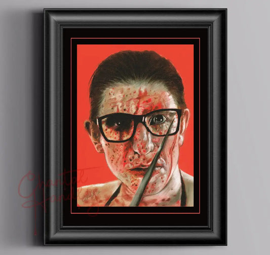 ChantalLauraHandley ORIGINAL ARTWORK WHO'S WATCHING OLIVER - Russell Jeffrey Banks   - Original Pastel Artwork