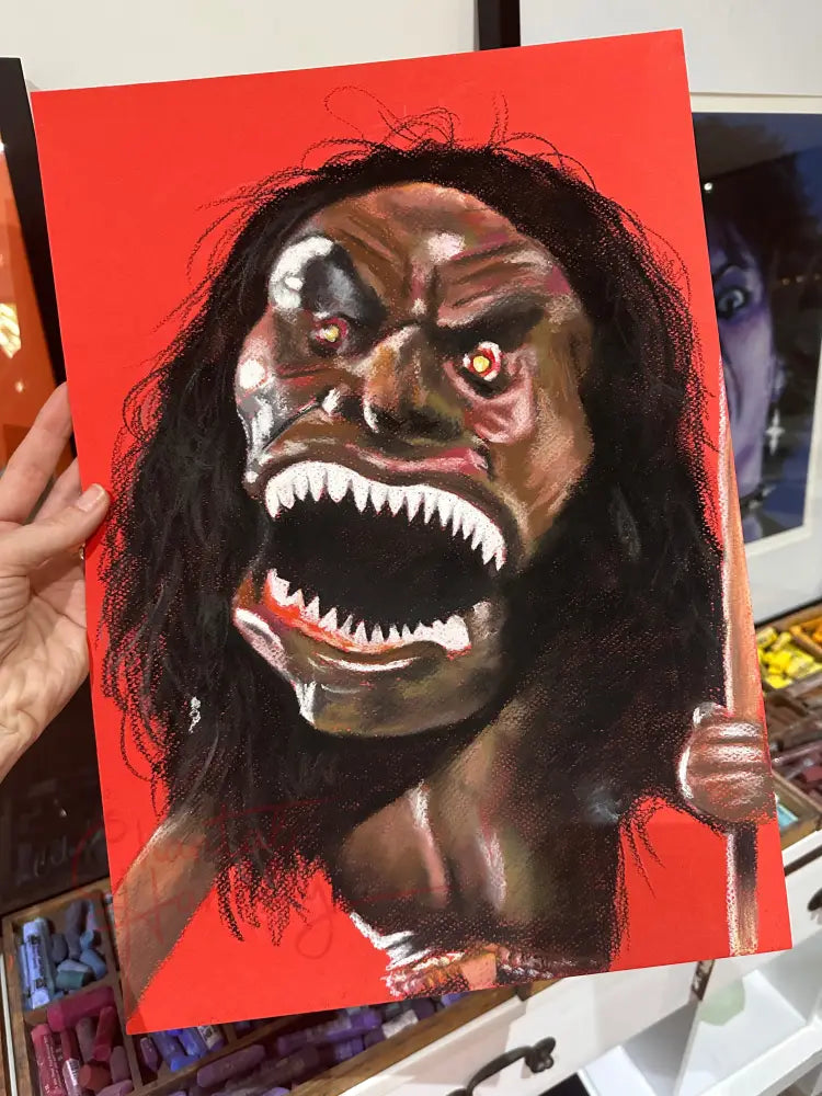 ChantalLauraHandley ORIGINAL ARTWORK Zuni Fetish Doll