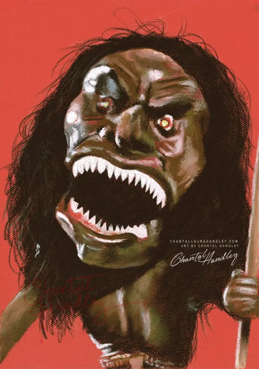 ChantalLauraHandley ORIGINAL ARTWORK Zuni Fetish Doll