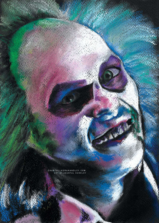 ChantalLauraHandley ART PRINT Beetlejuice