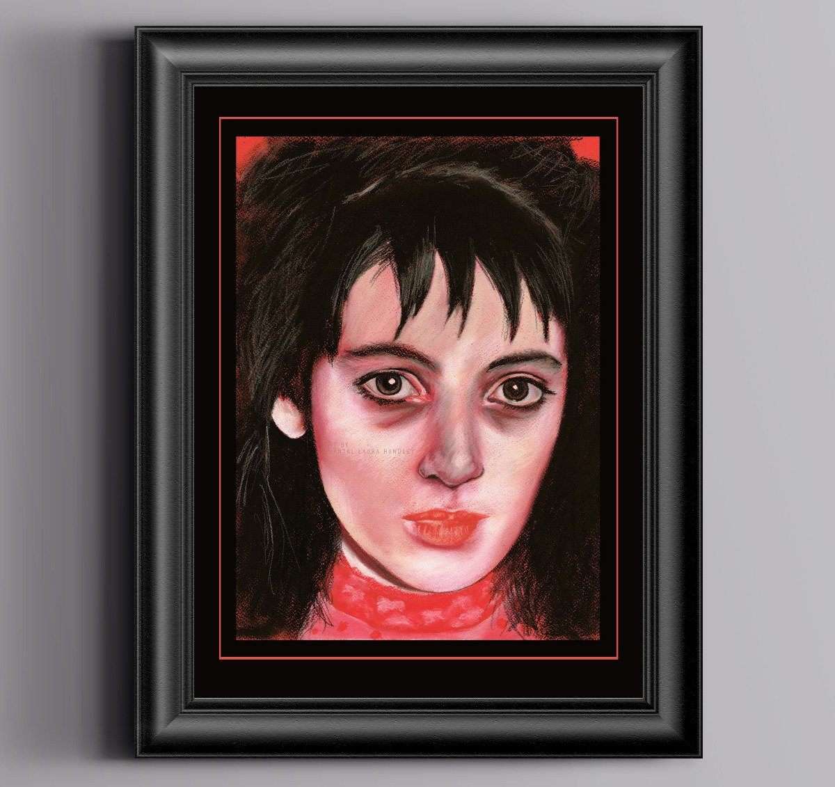 BEETLEJUICE - Original Pastel Artwork ChantalLauraHandley