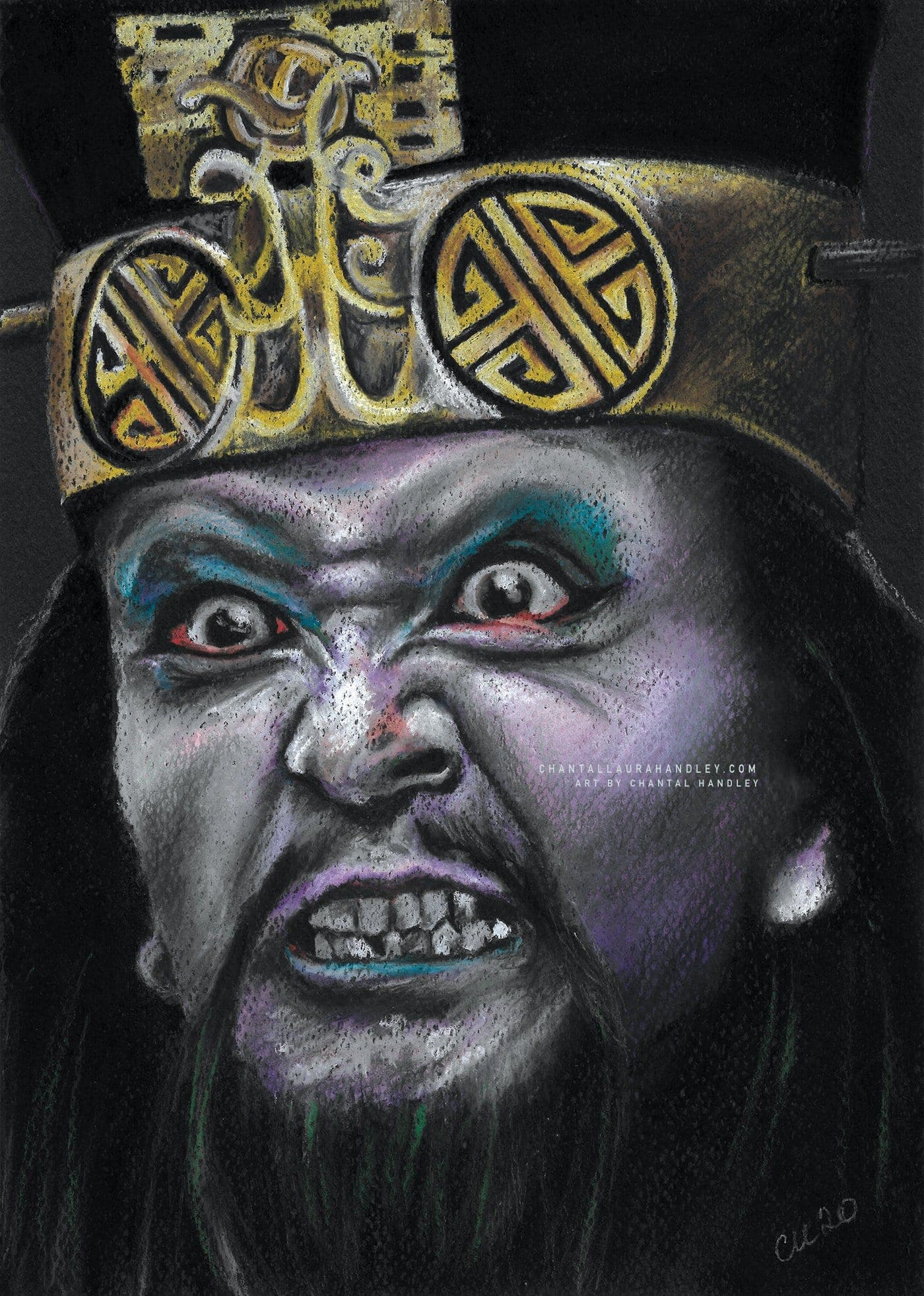 BIG TROUBLE IN LITTLE CHINA -  LO PAN - Art Print ChantalLauraHandley