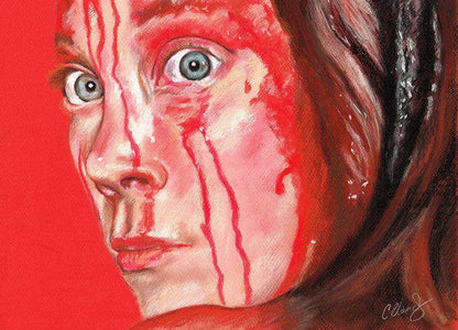 ChantalLauraHandley ORIGINAL ARTWORK CARRIE - Original Pastel Artwork
