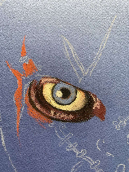 ChantalLauraHandley ORIGINAL ARTWORK CHILDS PLAY - Original Pastel Artwork