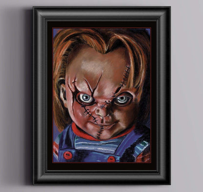 ChantalLauraHandley ORIGINAL ARTWORK CHILDS PLAY - Original Pastel Artwork