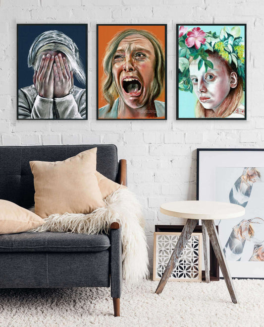 Custom SET prints, Any 3 Prints SET ChantalLauraHandley