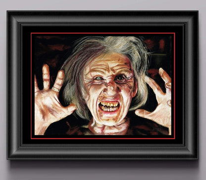 ChantalLauraHandley ORIGINAL ARTWORK Sylvia Ganush - Drag me to Hell.