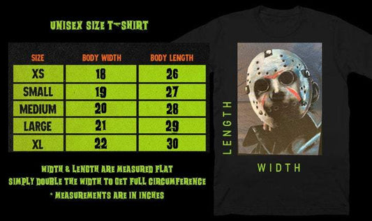 ChantalLauraHandley HORROR TEES FRIDAY THE 13TH - Jason Voorhees