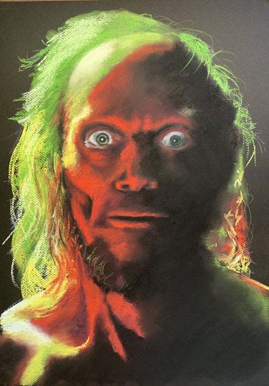 FRIED BARRY - Original Pastel Artwork ChantalLauraHandley