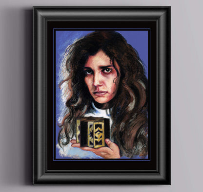 ChantalLauraHandley ORIGINAL ARTWORK HELLRAISER - Original Pastel Artwork