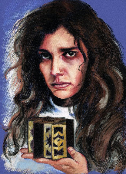 ChantalLauraHandley ORIGINAL ARTWORK HELLRAISER - Original Pastel Artwork