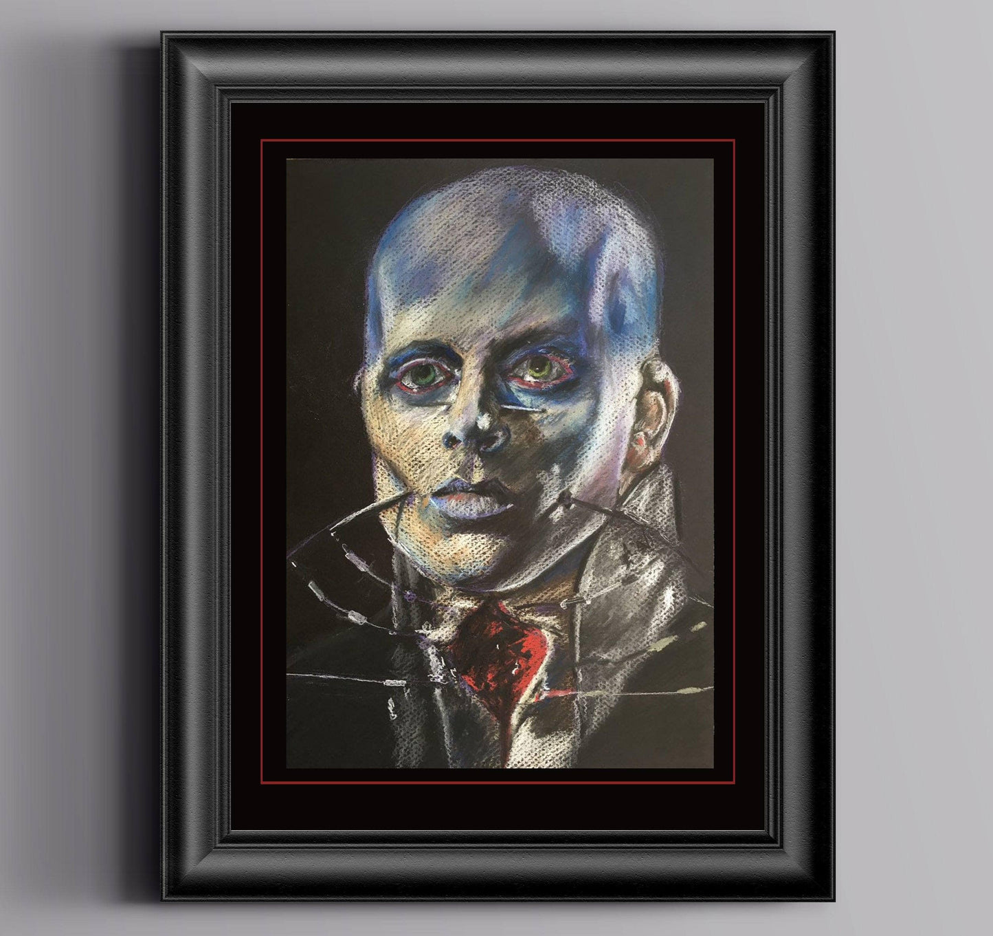 HELLRAISER - Original Pastel Artwork ChantalLauraHandley