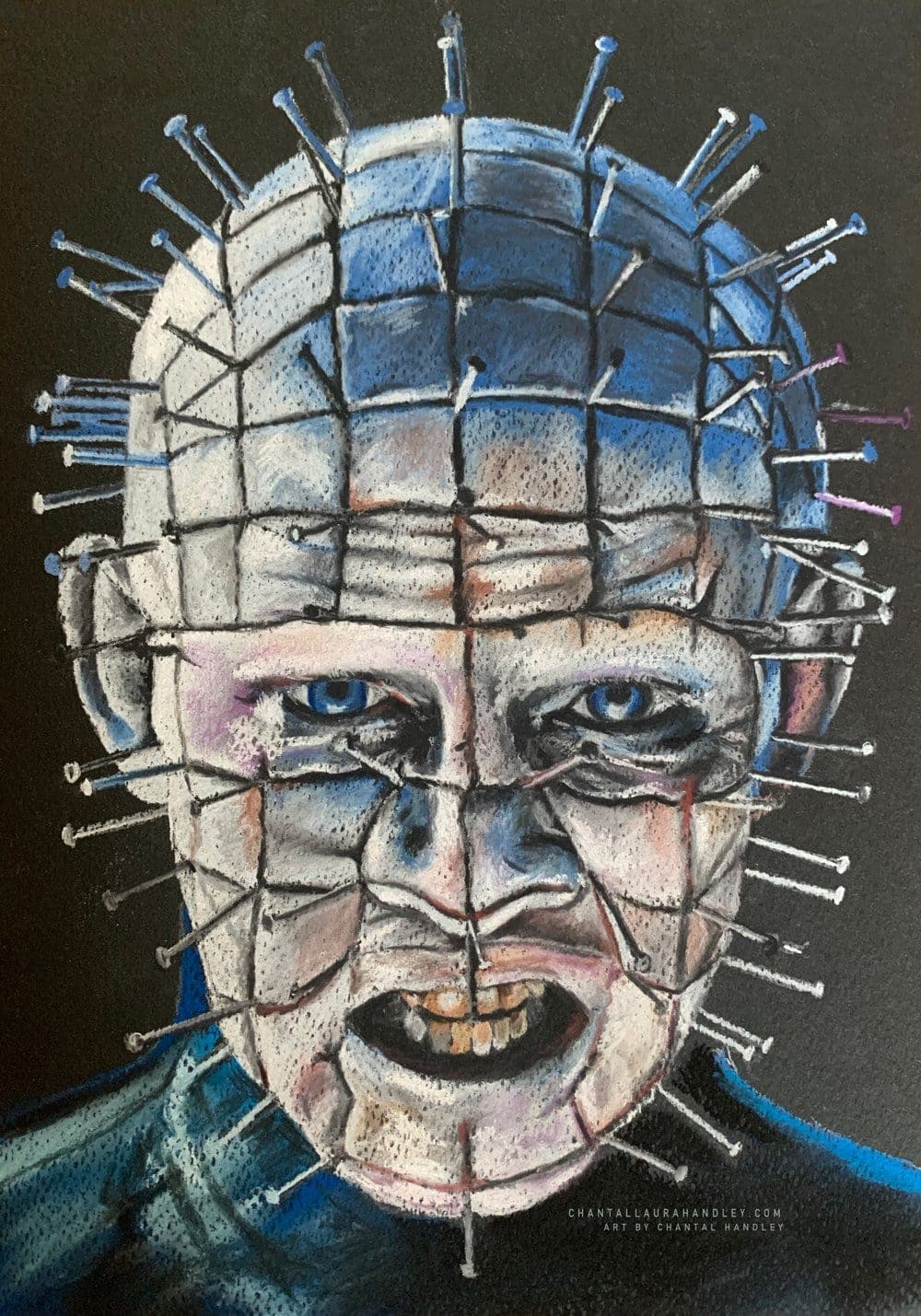 HELLRAISER - PINHEAD - Art Print ChantalLauraHandley