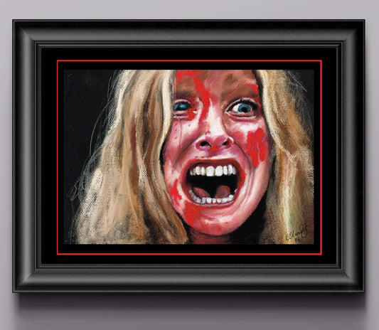 ChantalLauraHandley ORIGINAL ARTWORK Sally Hardesty - Texas Chainsaw Massacre