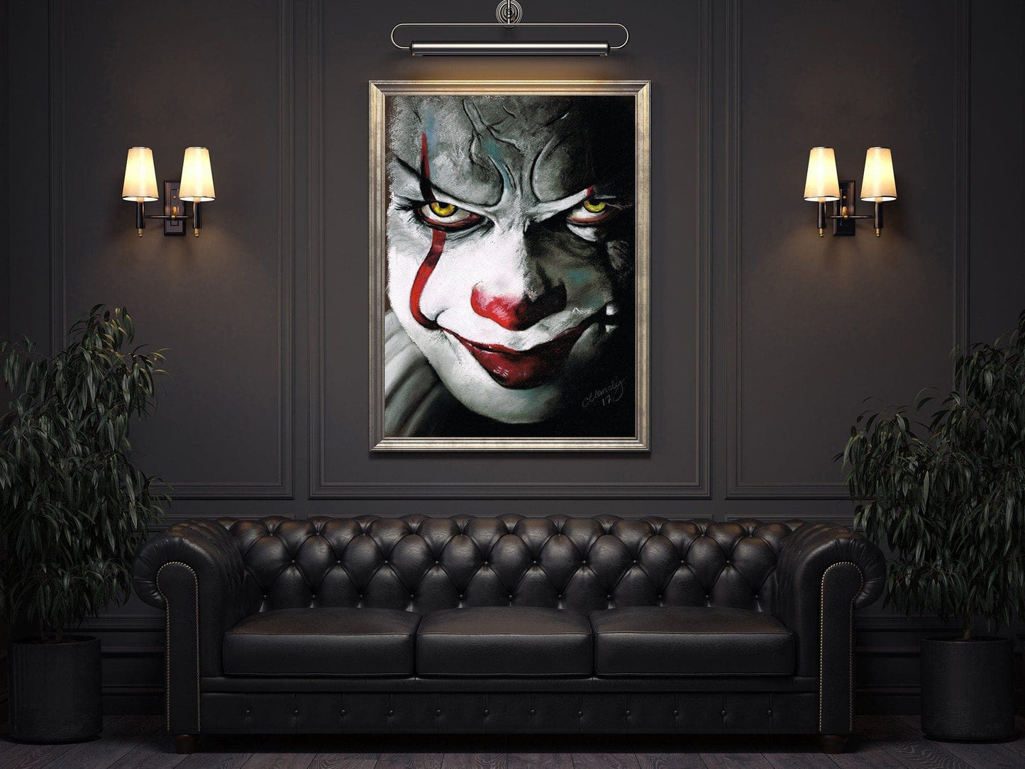 IT MOVIE - PENNYWISE - Art Print ChantalLauraHandley