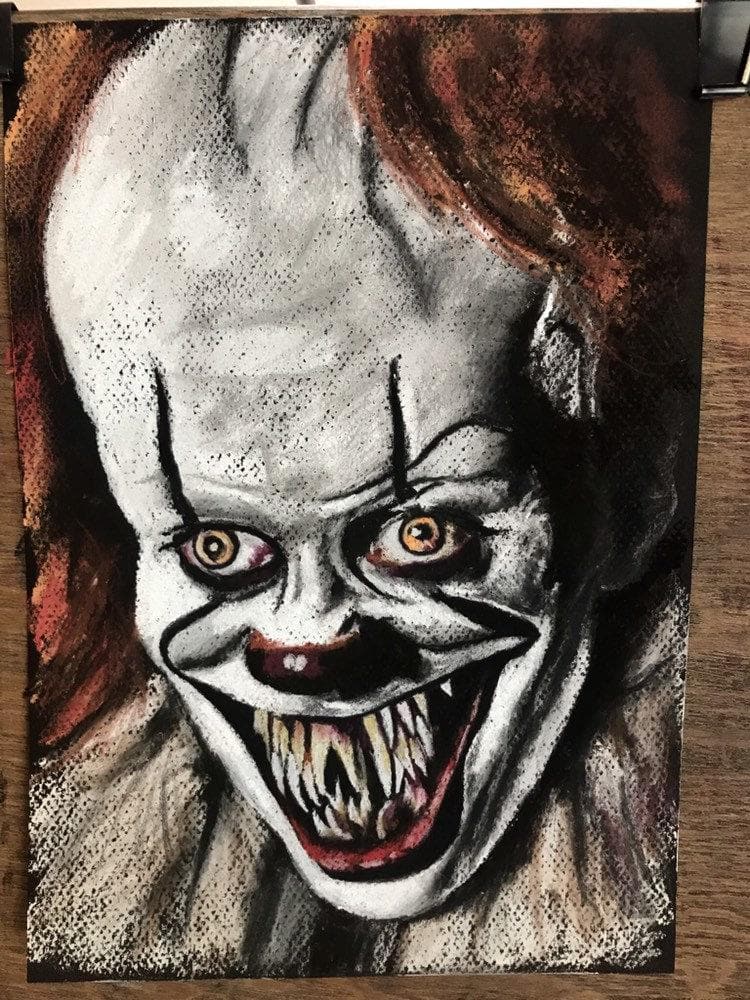 IT MOVIE - PENNYWISE - Art Print ChantalLauraHandley