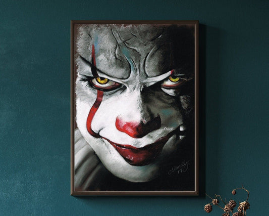 ChantalLauraHandley ART PRINT 11.7 x 16.5 in Pennywise - IT movie