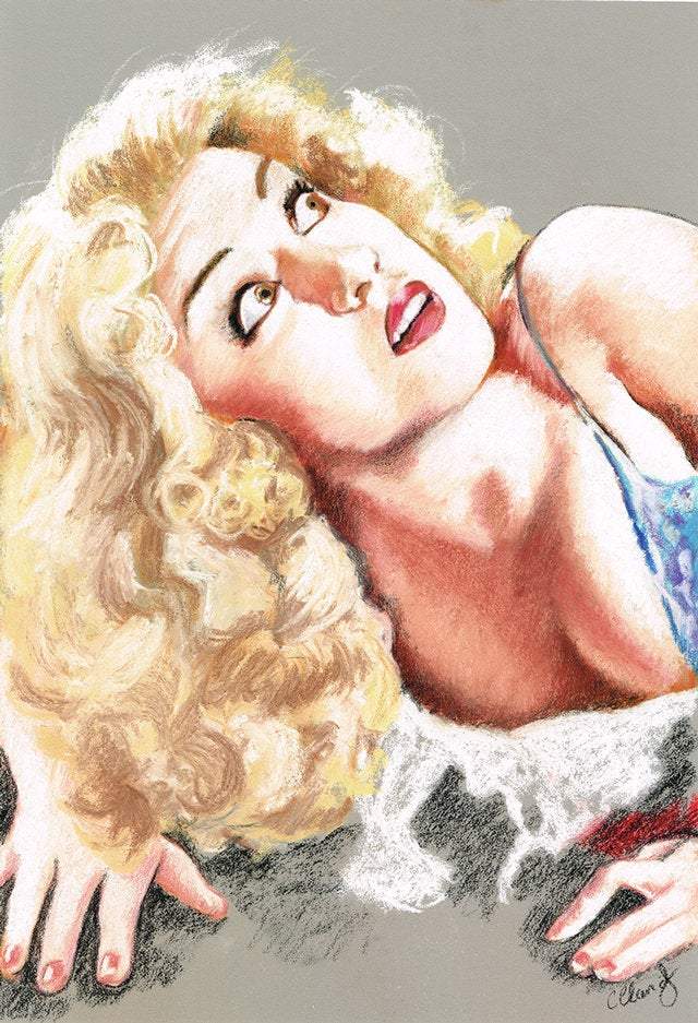 KING KONG  - FAY WRAY - Art Print ChantalLauraHandley