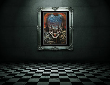 ChantalLauraHandley ORIGINAL ARTWORK SOLD PENNYWISE - IT MOVIE Chapter 2 - SOLD