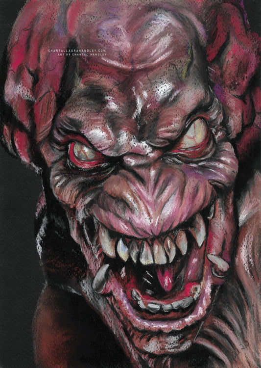 ChantalLauraHandley ART PRINT Pumpkinhead