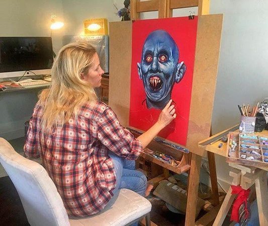 ChantalLauraHandley ORIGINAL ARTWORK Kurt Barlow - Salems Lot
