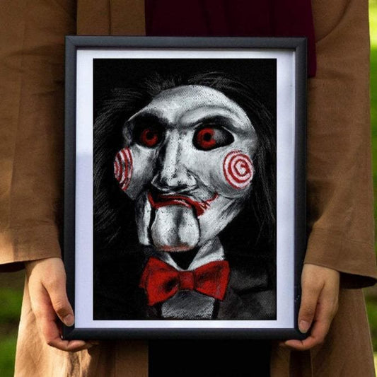 ChantalLauraHandley ART PRINT Billy the Puppet - Saw
