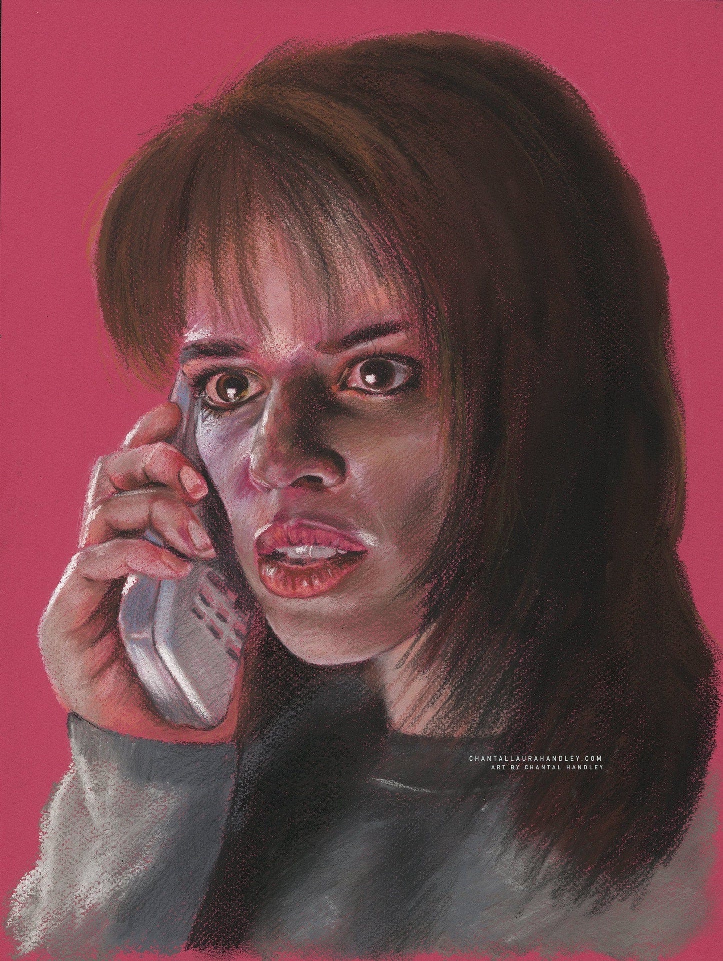 SCREAM - SIDNEY PRESCOTT - Art Print ChantalLauraHandley