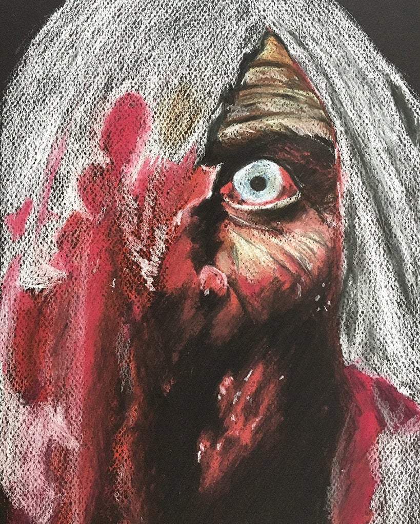 THE CONJURING - Original Pastel Artwork ChantalLauraHandley