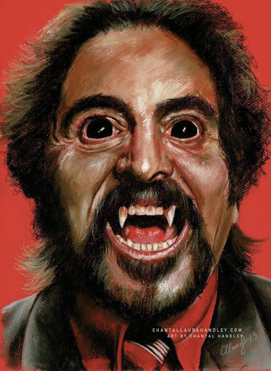 ChantalLauraHandley ART PRINT 11.6 x 16.5 Tom Savini - The Dead Matter