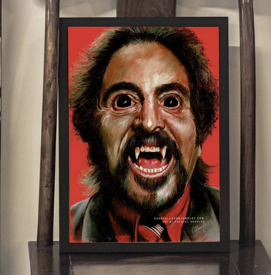 ChantalLauraHandley ART PRINT 11.6 x 16.5 Tom Savini - The Dead Matter