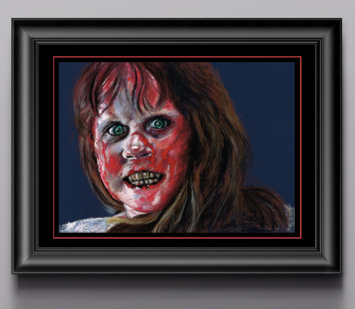 THE EXORCIST - Original Pastel Artwork ChantalLauraHandley