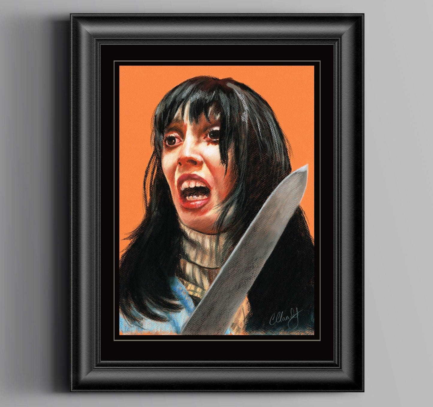 THE SHINING - Original Pastel Artwork ChantalLauraHandley