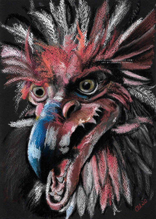 ChantalLauraHandley ART PRINT The Storyteller - The Griffin