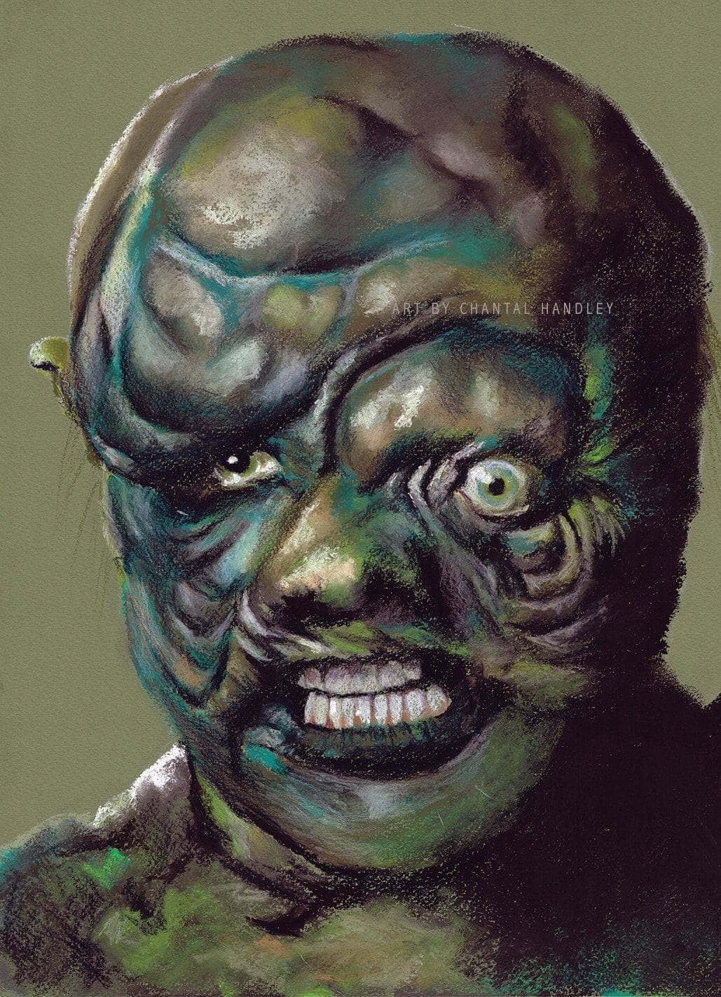 TOXIC AVENGER - Art Print ChantalLauraHandley