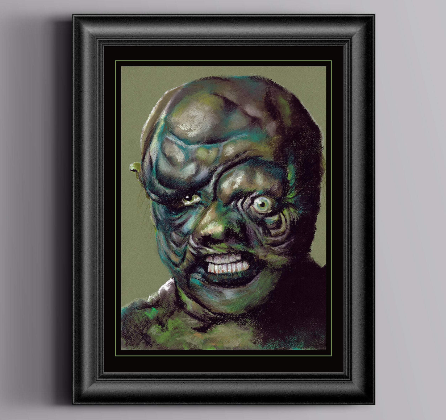 TOXIC AVENGER - Original Pastel Artwork ChantalLauraHandley