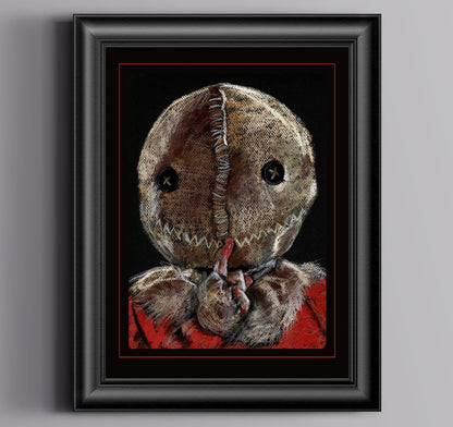 ChantalLauraHandley ORIGINAL ARTWORK SAM - TRICK R TREAT