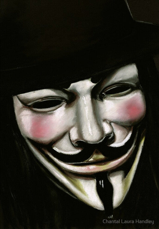 V FOR VENDETTA - Art Print ChantalLauraHandley