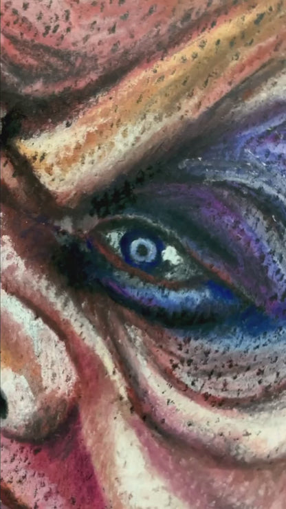 GRAND HIGH WITCH - The Witches - Original Pastel Artwork